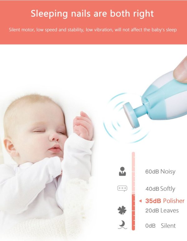 Electric Baby Nail Clipper and Trimmer