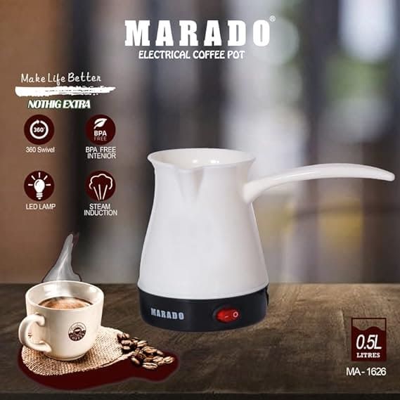 Marado Electric Turkish Coffee Maker Kettle 500ml