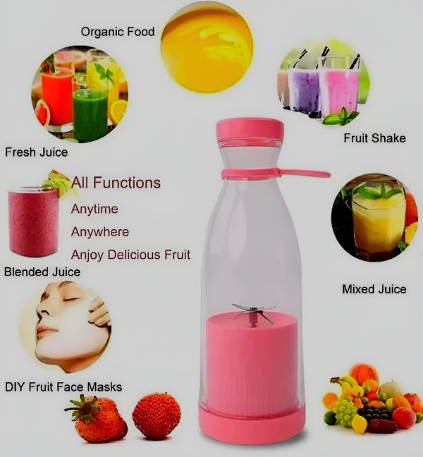 Mini Portable  Electric Fruit Juicer